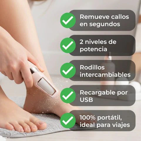 Electric Pedi® - Reluce esa piel sin miedo
